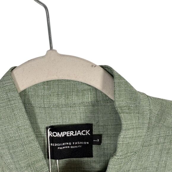 Romper Jack Green Mens Romper Vacation Pockets Capsole Preppy NWT Mens Large - Picture 4 of 7